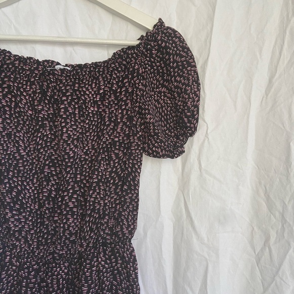 & Other Stories Print Summer Boho mini Dress Size 6 - Picture 6 of 12